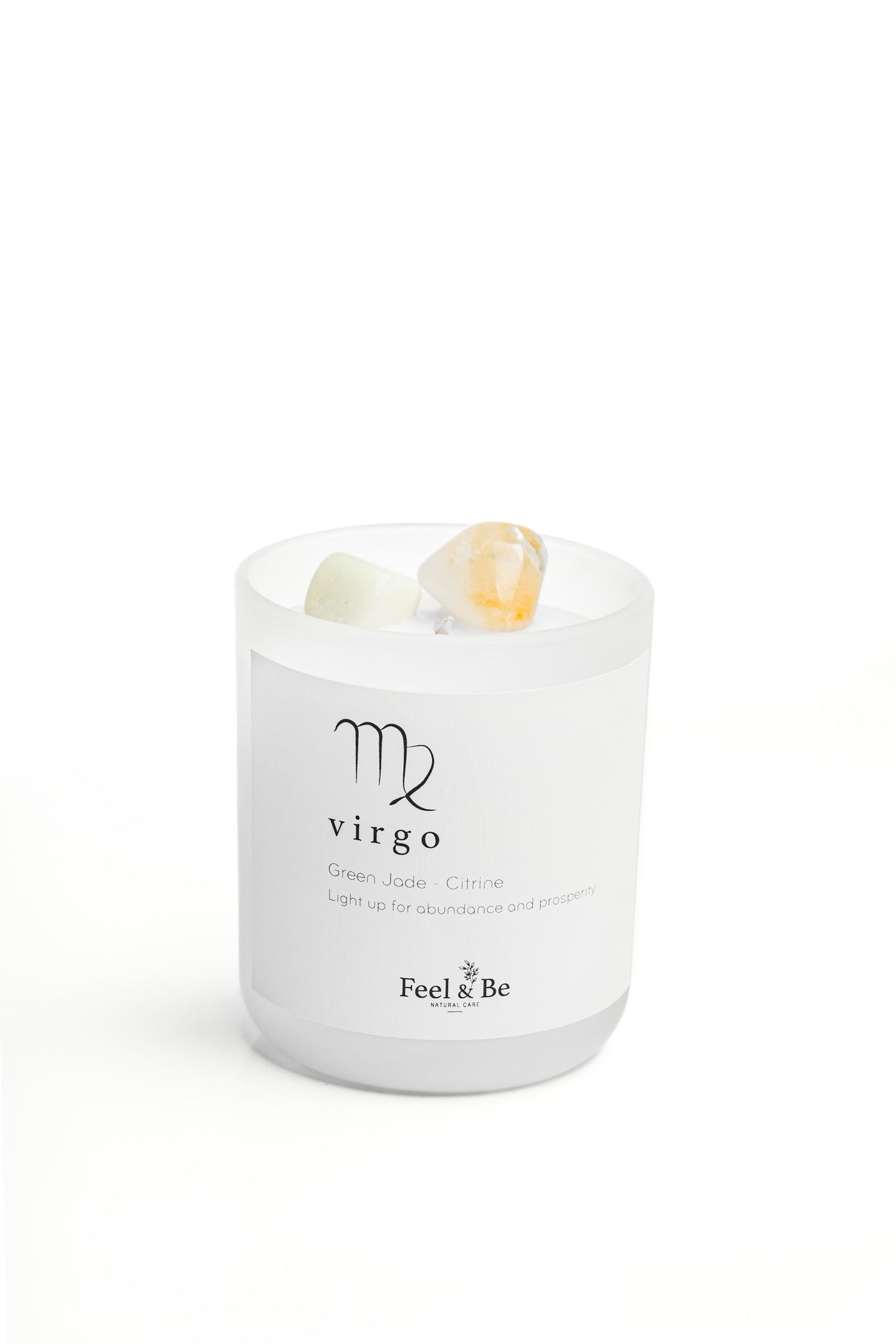 Virgo Crystal Infused Candle