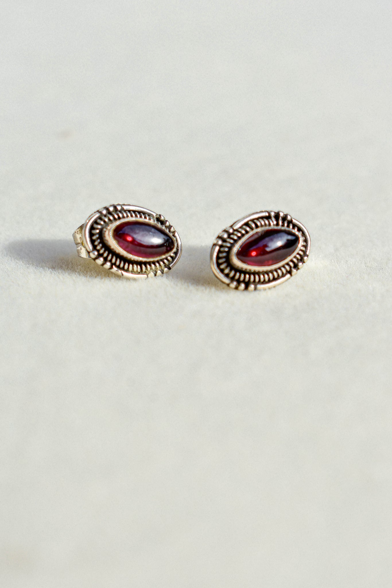 Garnet Handmade Earrings