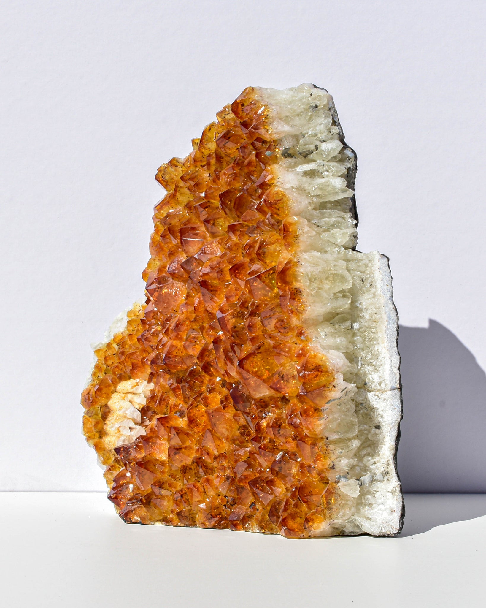Citrine Stand Cluster