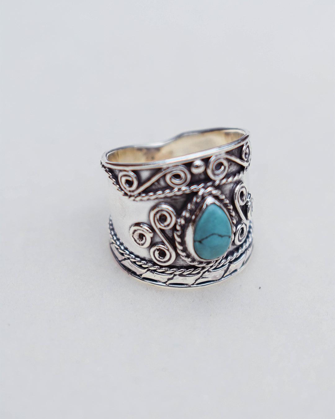 Turquoise Handmade Silver Ring