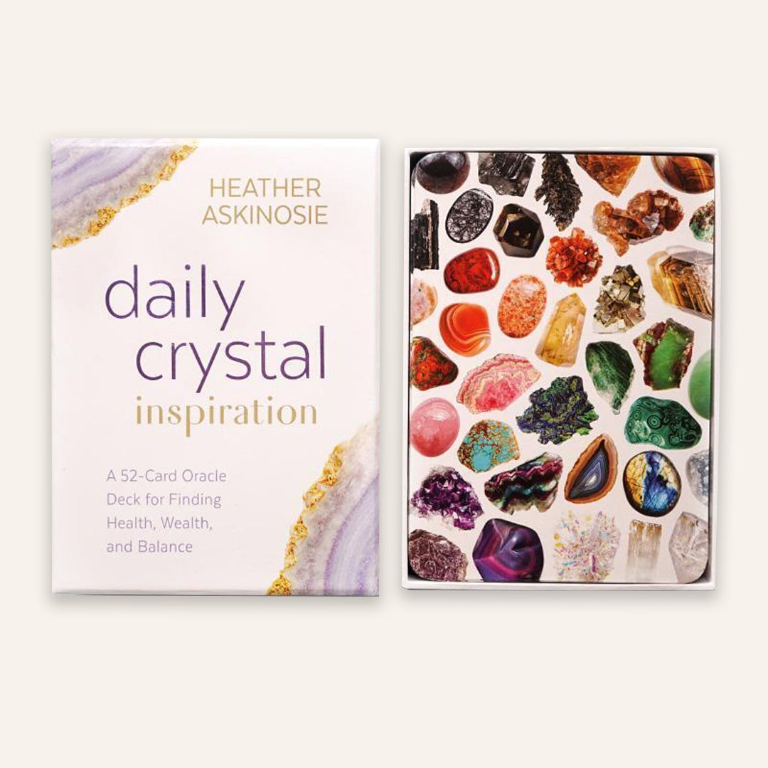 Daily Crystal Inspiration: A 52-Card Oracle Deck for Finding Health, Wealth, and Balance