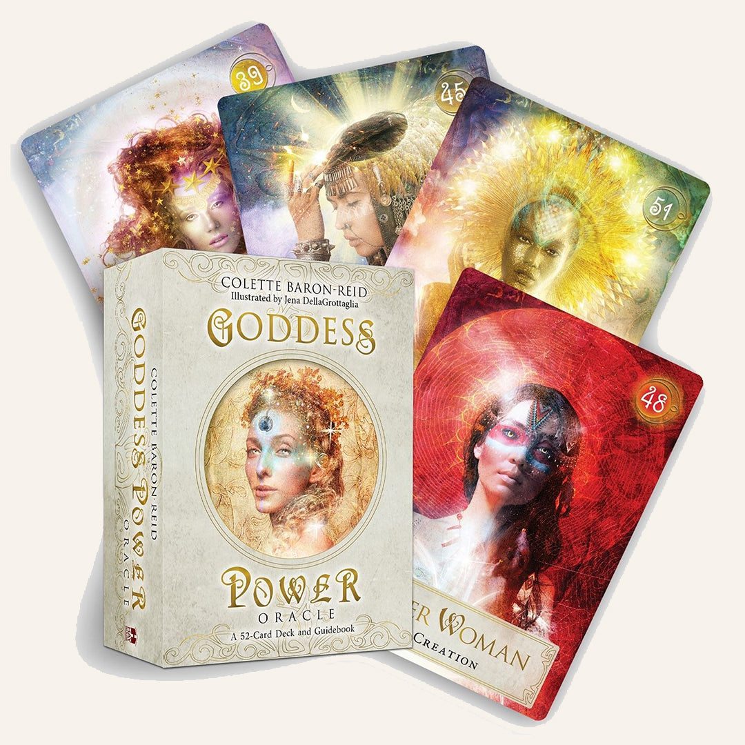 Goddess Power Oracle (Standard Edition): Deck and Guidebook