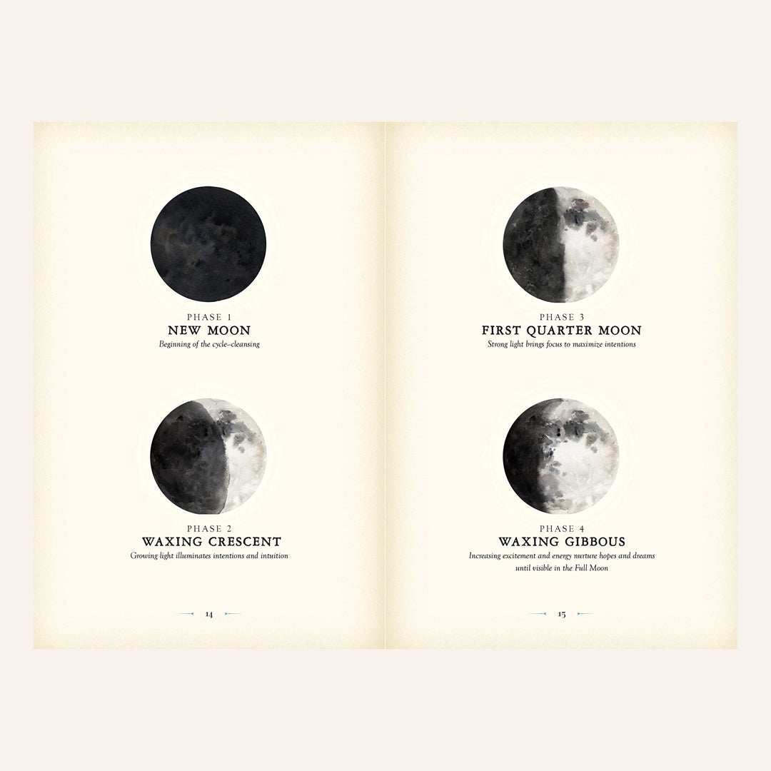 Moon Magic: A Handbook of Lunar Cycles, Lore, and Mystical Energies